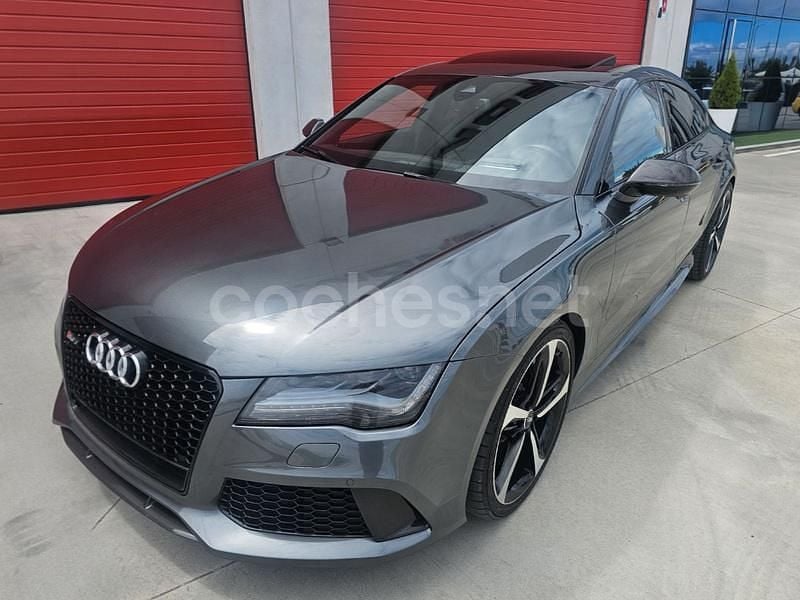 Usado Audi RS7 Sportback 560 CV (411 kW) 2014 Gris / plata Utilitario