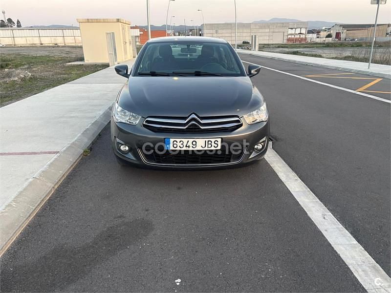Usado Citroën C-Elysee I Exclusive 72 CV (52 kW) 2014 Gris / plata Berlina