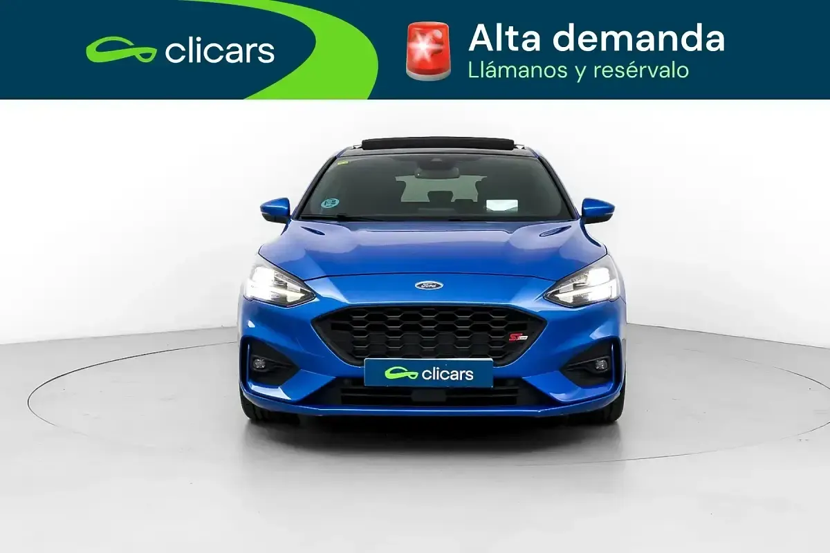 Usado Ford Focus ST-Line 120 CV (88 kW) 2018 Azul Berlina
