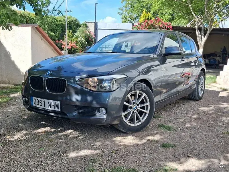 Usado BMW 116 Efficient Dynamics 116 HP (85 kW) 2013 Cinzento Citadino