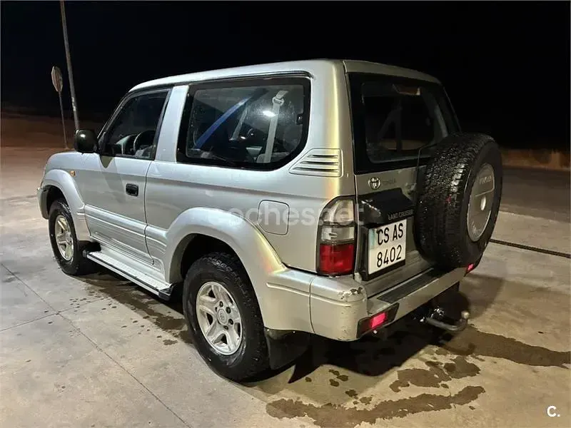Usado Toyota Land Cruiser 125 CV (91 kW) 1999 Gris / plata SUV