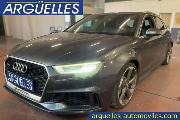 Gris Usado 2018 Audi RS3 Sportback Advanced Utilitario | 40.800 € (Precio justo) - Imagen 1/4