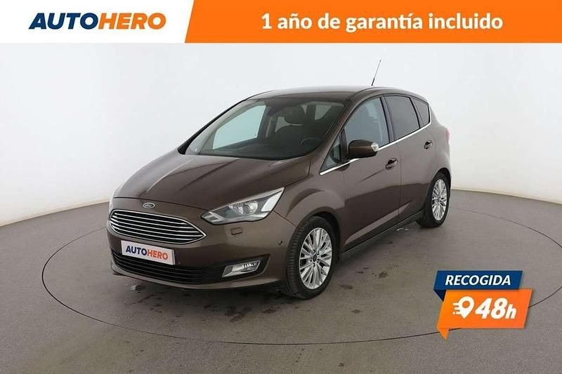 Marrón Usado 2016 Ford C-MAX Titanium Monovolumen | 12.599 € (Precio justo) - Imagen 1/3