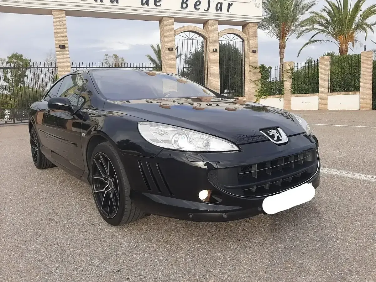 Usado Peugeot 407 Coupe 136 CV (100 kW) 2008 Negro Coupe