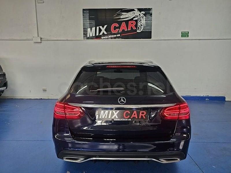 Usado Mercedes C200 160 CV (117 kW) 2019 Azul Familiar