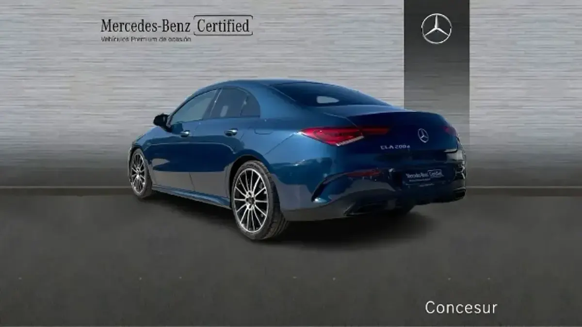 Usado Mercedes CLA200 150 CV (110 kW) 2020 Azul Berlina