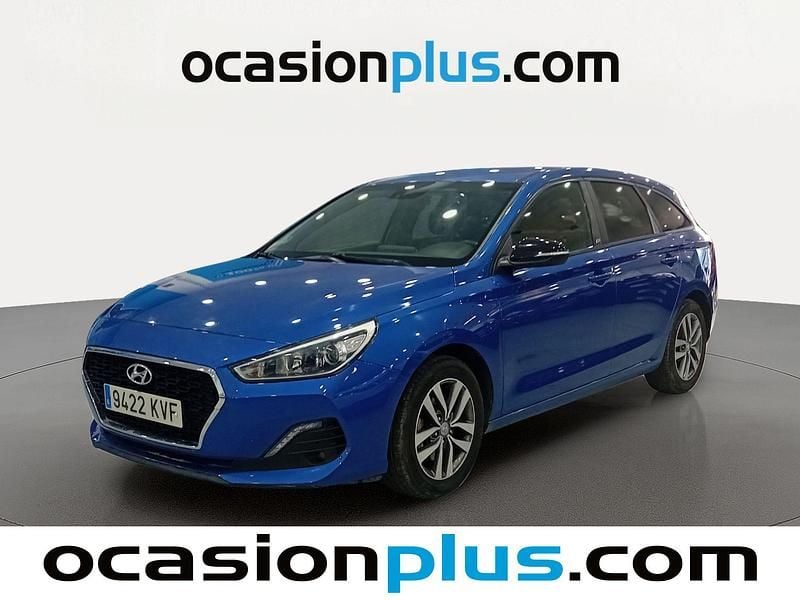 Azul Usado 2019 Hyundai i30 GO! Familiar | 11.819 € (Precio justo) - Imagen 1/4