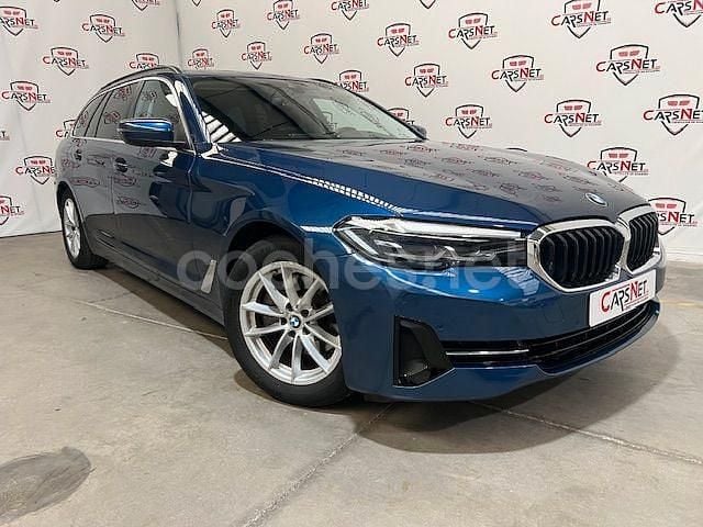 Azul Usado 2021 BMW 520 Familiar | 24.990 € (Super precio) - Imagen 1/4