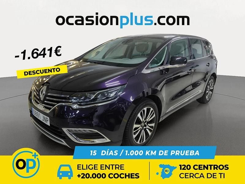 Usado Renault Espace Initiale Paris 160 CV (117 kW) 2016 Negro Monovolumen
