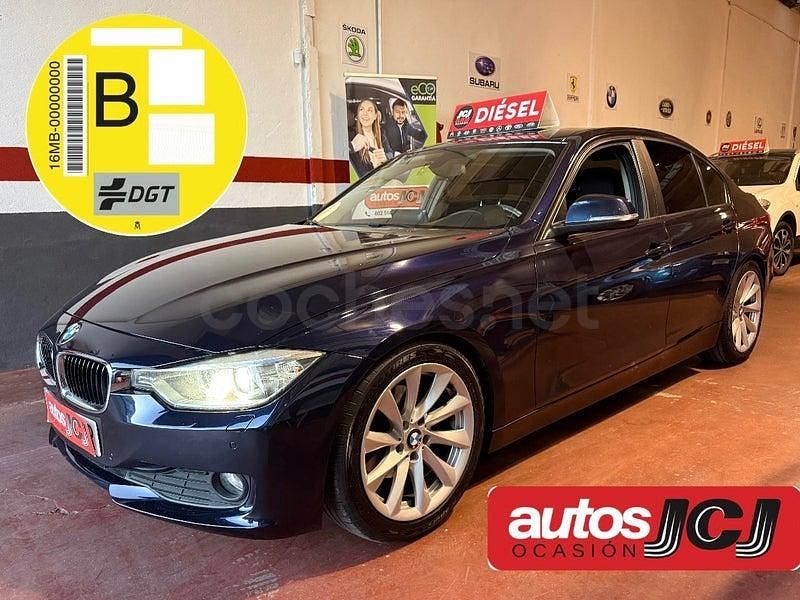 Usado BMW 320 Efficient Dynamics 163 CV (119 kW) 2013 Azul Berlina