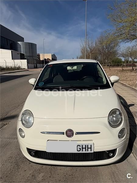 Usado Fiat 500 Sport 100 CV (73 kW) 2009 Beige Descapotable