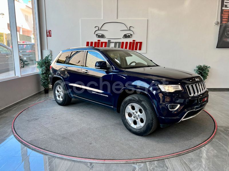 Azul Usado 2015 Jeep Grand Cherokee Overland SUV | 16.900 € (Precio justo) - Imagen 1/4