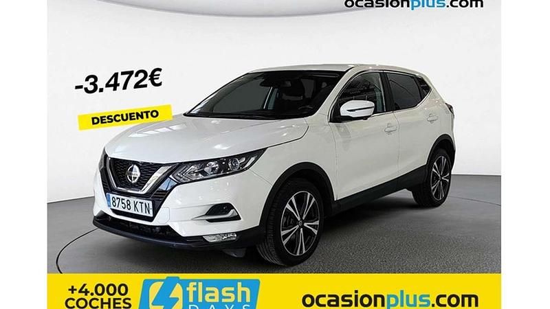 Blanco Usado 2019 Nissan Qashqai N-Connecta SUV | 17.728 € (Precio justo) - Imagen 1/4
