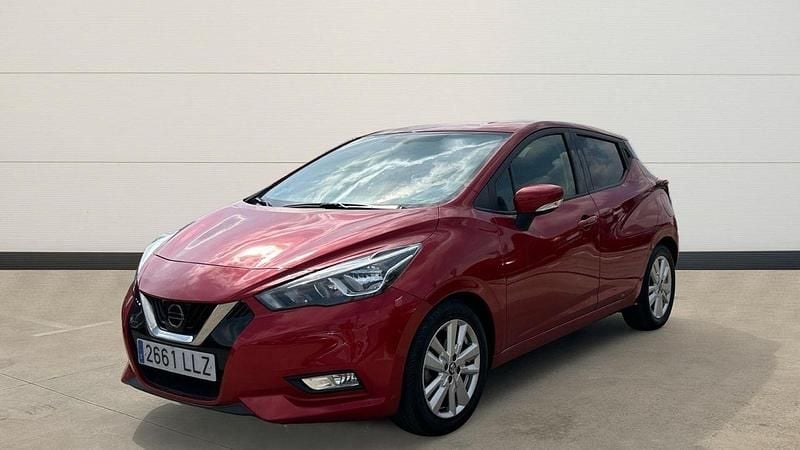 Usado Nissan Micra Acenta 100 CV (73 kW) 2020 Rojo Utilitario