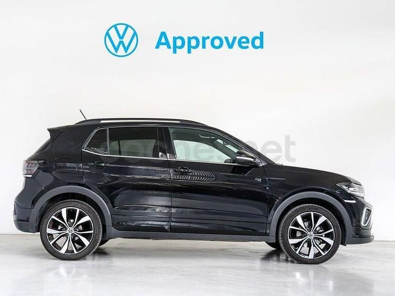 Usado VW T-Cross R-line 150 CV (110 kW) 2025 Negro SUV