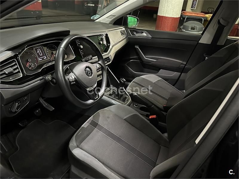 Usado VW Polo Sportline 95 CV (69 kW) 2018 Negro Utilitario