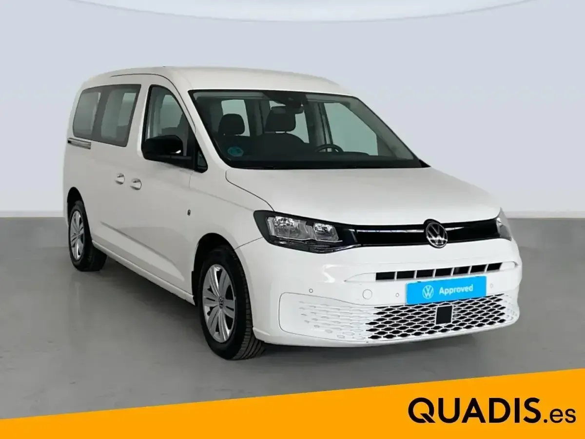 Usado VW Caddy 102 CV (75 kW) 2025 Blanco Monovolumen
