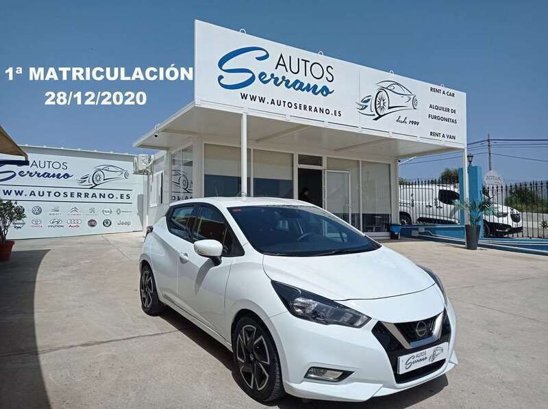 Blanco Usado 2021 Nissan Micra Acenta Utilitario | 11.550 € (Buen precio) - Imagen 1/4