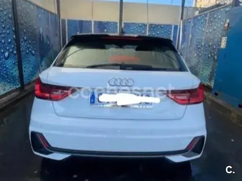 Usado Audi A1 Sportback S-Line 116 CV (85 kW) 2019 Blanco Utilitario