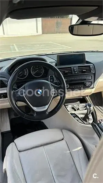 Usado BMW 120 177 CV (130 kW) 2012 Azul Utilitario