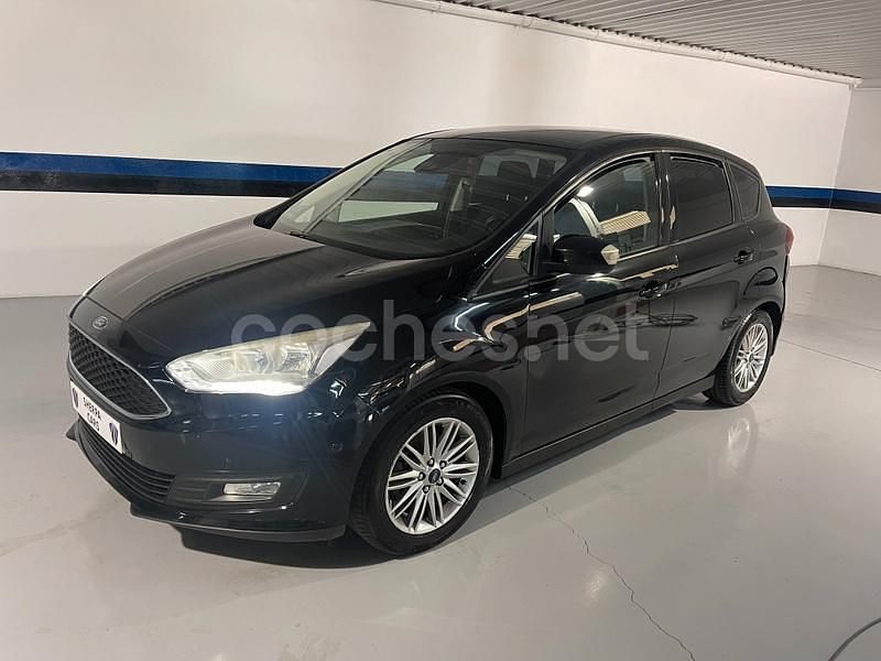Negro Usado 2018 Ford C-MAX Trend Monovolumen | 10.900 € (Precio justo) - Imagen 1/4