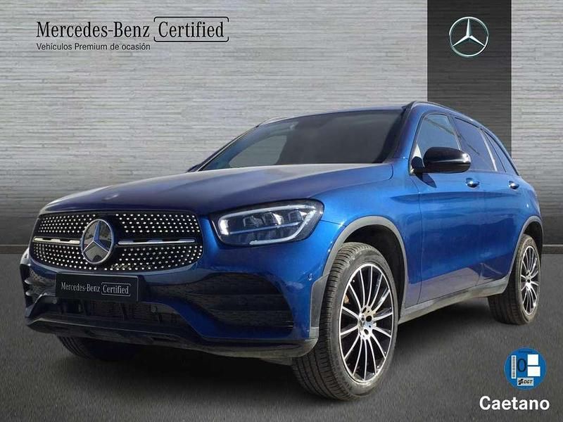 Usado Mercedes GLC300e 306 CV (225 kW) 2022 Azul SUV