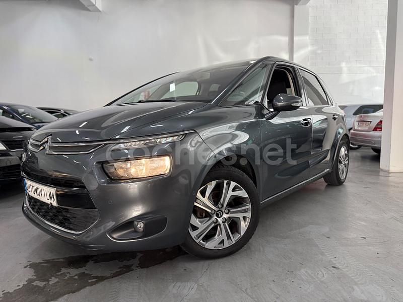 Gris / plata Usado 2015 Citroën C4 Picasso Exclusive Monovolumen | 8990 € (Precio justo) - Imagen 1/4