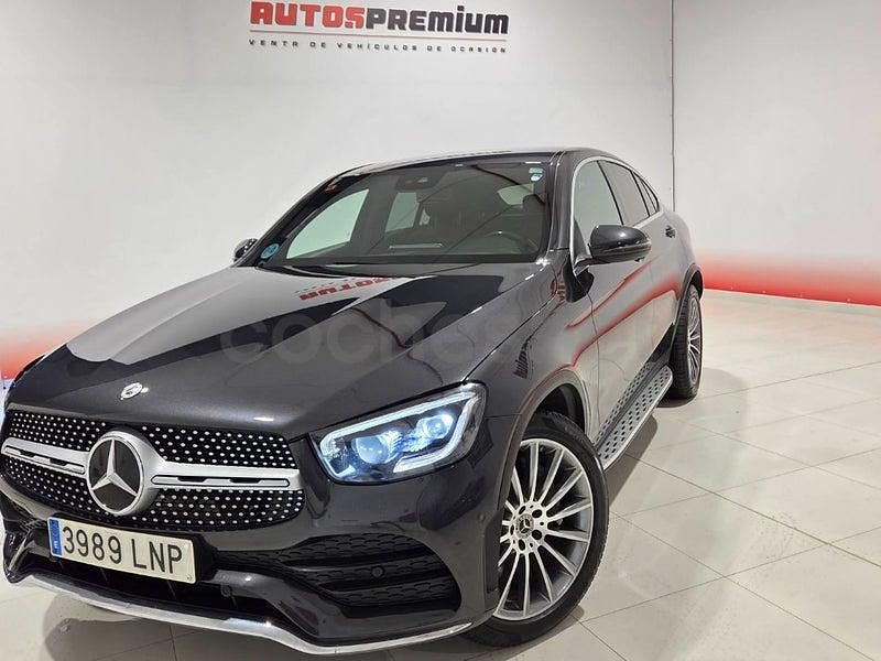 Usado Mercedes GLC220 194 CV (142 kW) 2021 Negro Coupe