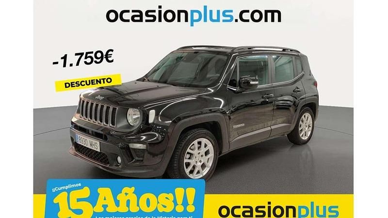 Negro Usado 2023 Jeep Renegade Limited SUV | 17.591 € (Precio justo) - Imagen 1/4