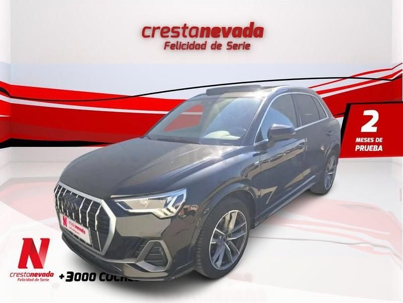Usado Audi Q3 S-Line 150 CV (110 kW) 2021 Negro SUV