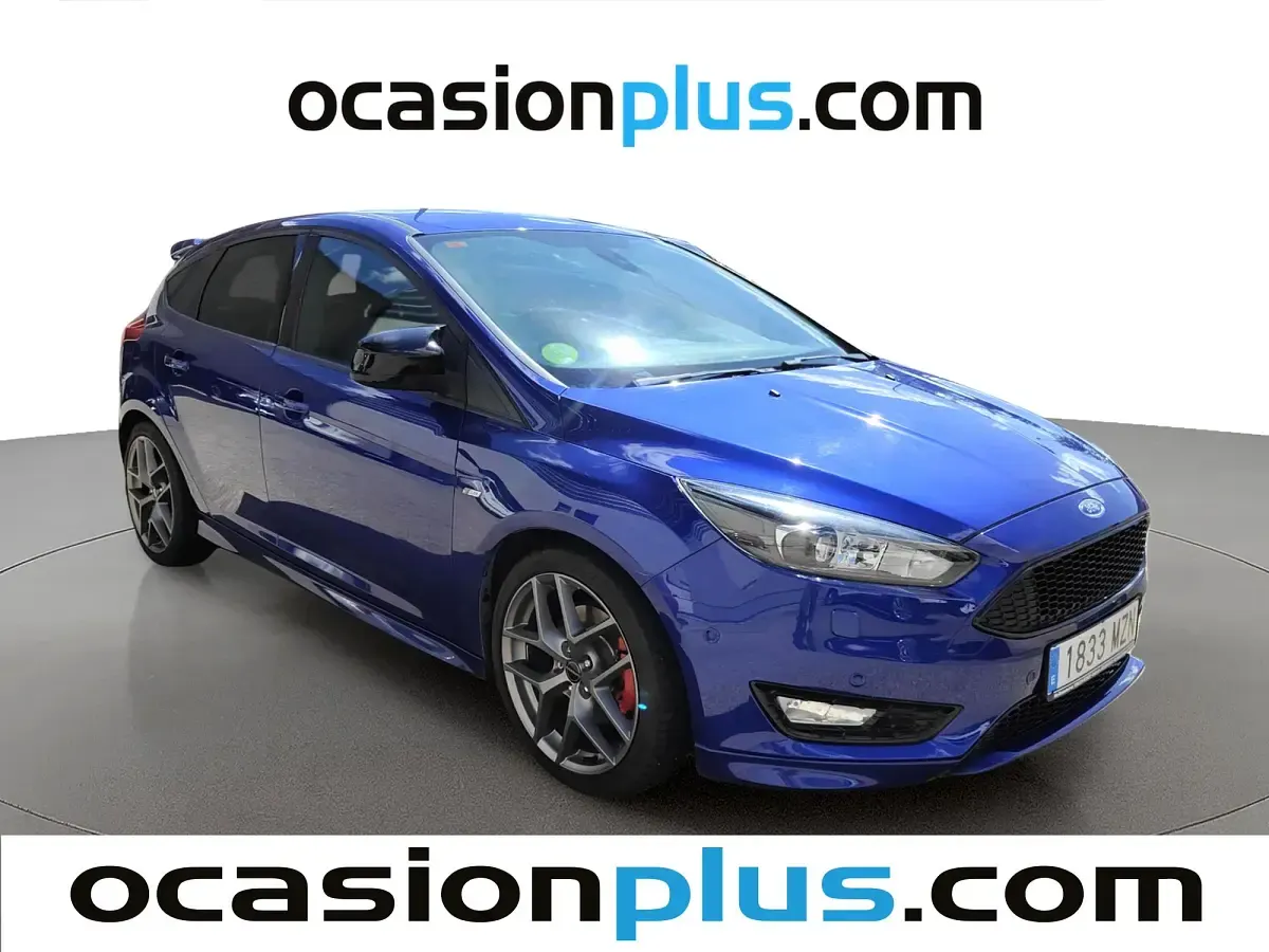 Usado Ford Focus ST-Line 150 CV (110 kW) 2017 Azul Utilitario