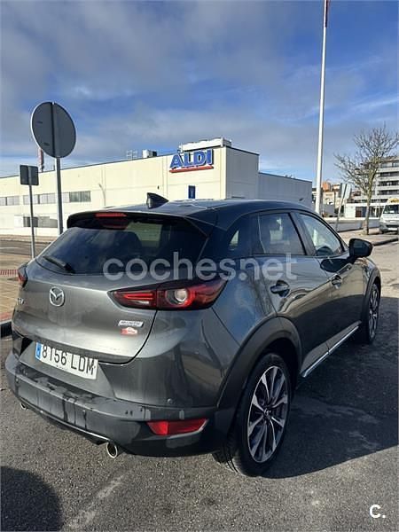 Usado Mazda CX-3 121 CV (88 kW) 2019 Gris / plata SUV