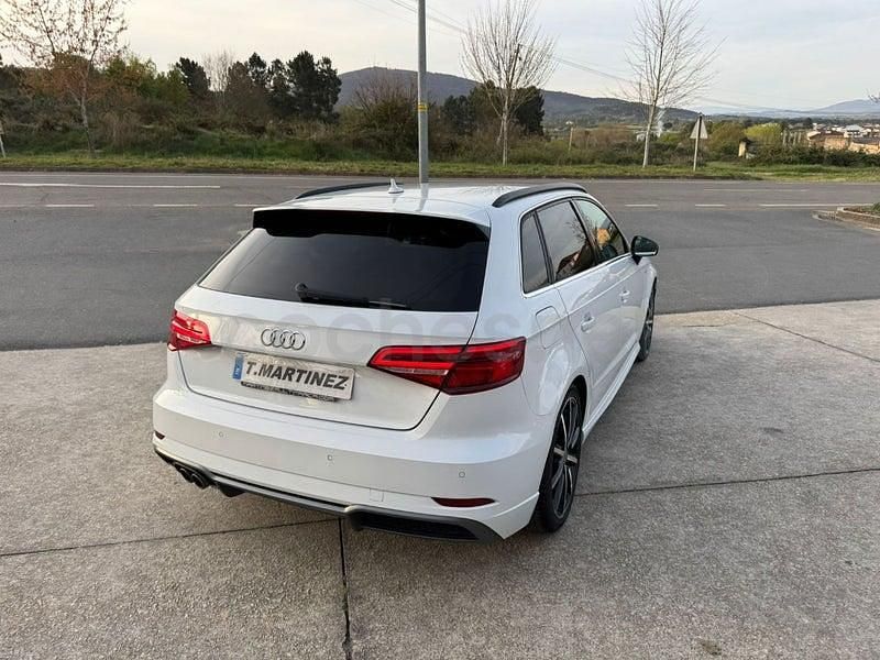 Usado Audi A3 S-Line 150 CV (110 kW) 2017 Blanco Berlina