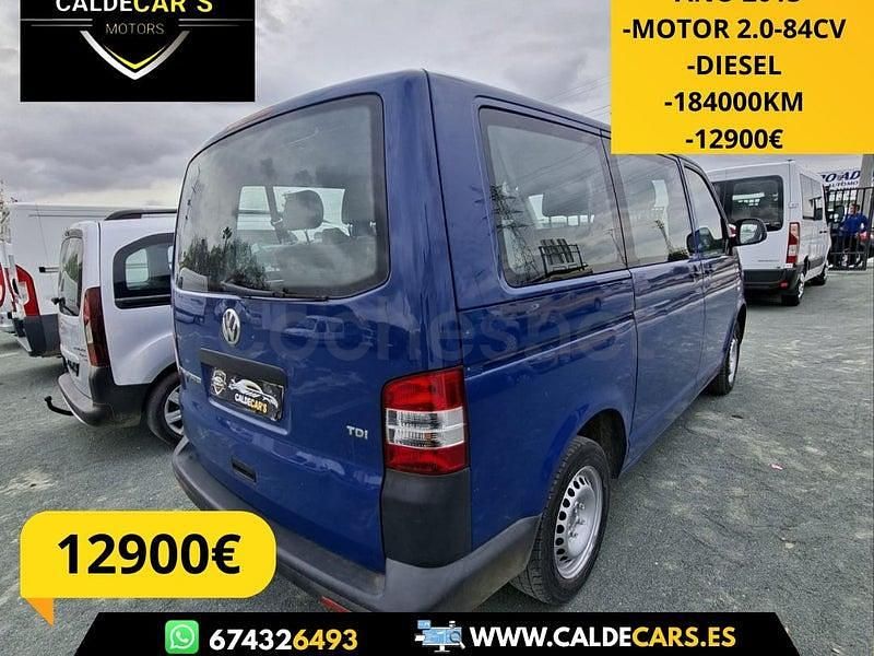 Usado VW Transporter Pro 84 CV (61 kW) 2013 Azul Van