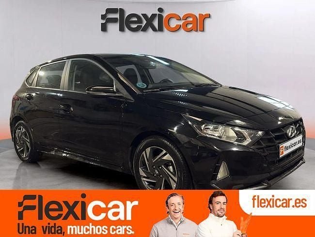 Negro Usado 2022 Hyundai i20 Berlina | 15.770 € (Precio justo) - Imagen 1/4