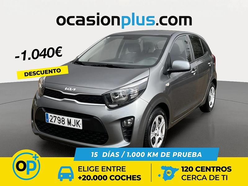 Gris Usado 2023 Kia Picanto Utilitario | 11.450 € (Precio justo) - Imagen 1/4