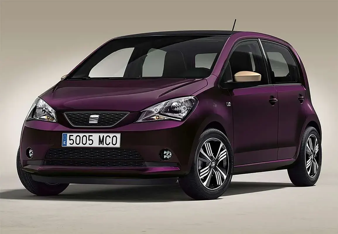 Usado Seat Mii Style 68 CV (50 kW) 2019 Rojo Utilitario