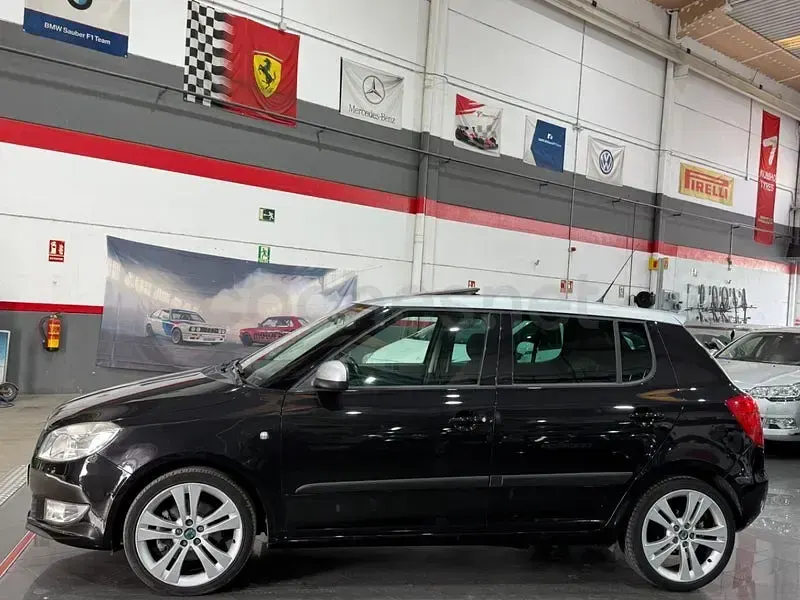 Occasion Skoda Fabia Sport 105 PK (77 kW) 2011 Zwart Sedan