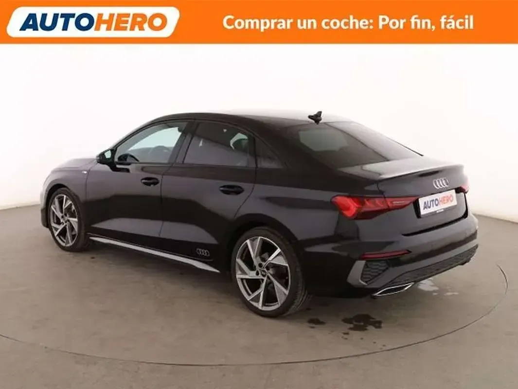 Usado Audi A3 S-Line 150 CV (110 kW) 2023 Negro Berlina