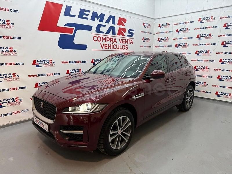 Usado Jaguar F-Pace R-Sport 300 CV (220 kW) 2017 Granate SUV