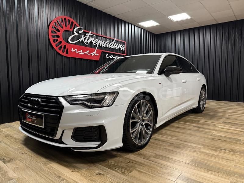 Usado Audi A6 S-Line 204 CV (150 kW) 2021 Blanco Berlina