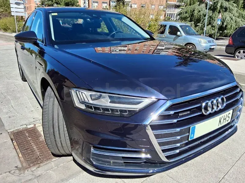 Usado Audi A8 Sport 286 CV (210 kW) 2018 Azul Berlina