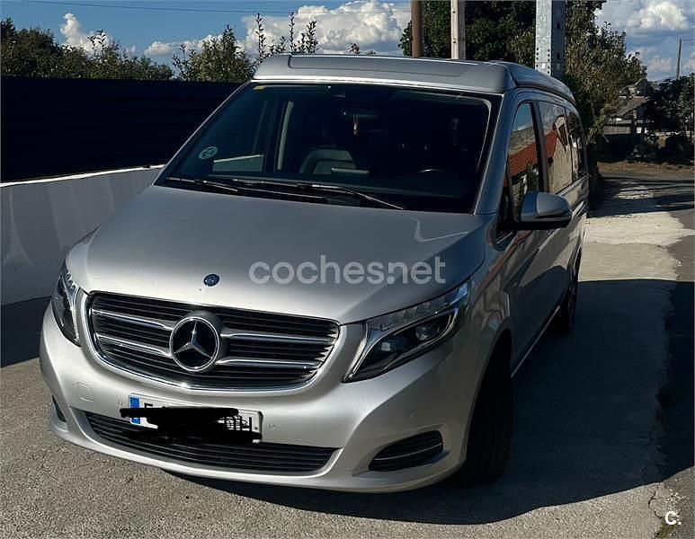 Usado Mercedes V250 Avantgarde 204 CV (150 kW) 2017 Gris / plata Monovolumen