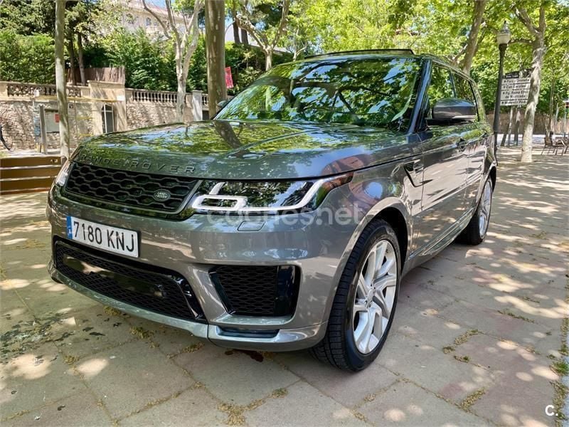 Gris / plata Usado 2018 Land Rover Range Rover Sport HSE Dynamic SUV | 37.450 € (Super precio) - Imagen 1/4