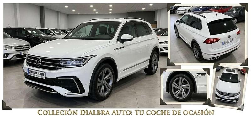 Usado VW Tiguan R-line 150 CV (110 kW) 2022 Blanco SUV