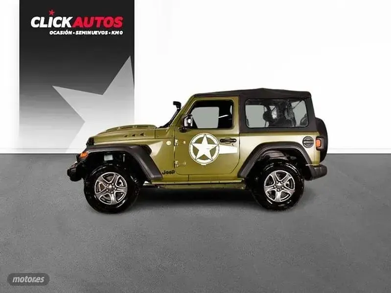 Usado Jeep Wrangler Sport 200 CV (147 kW) 2019 Verde SUV