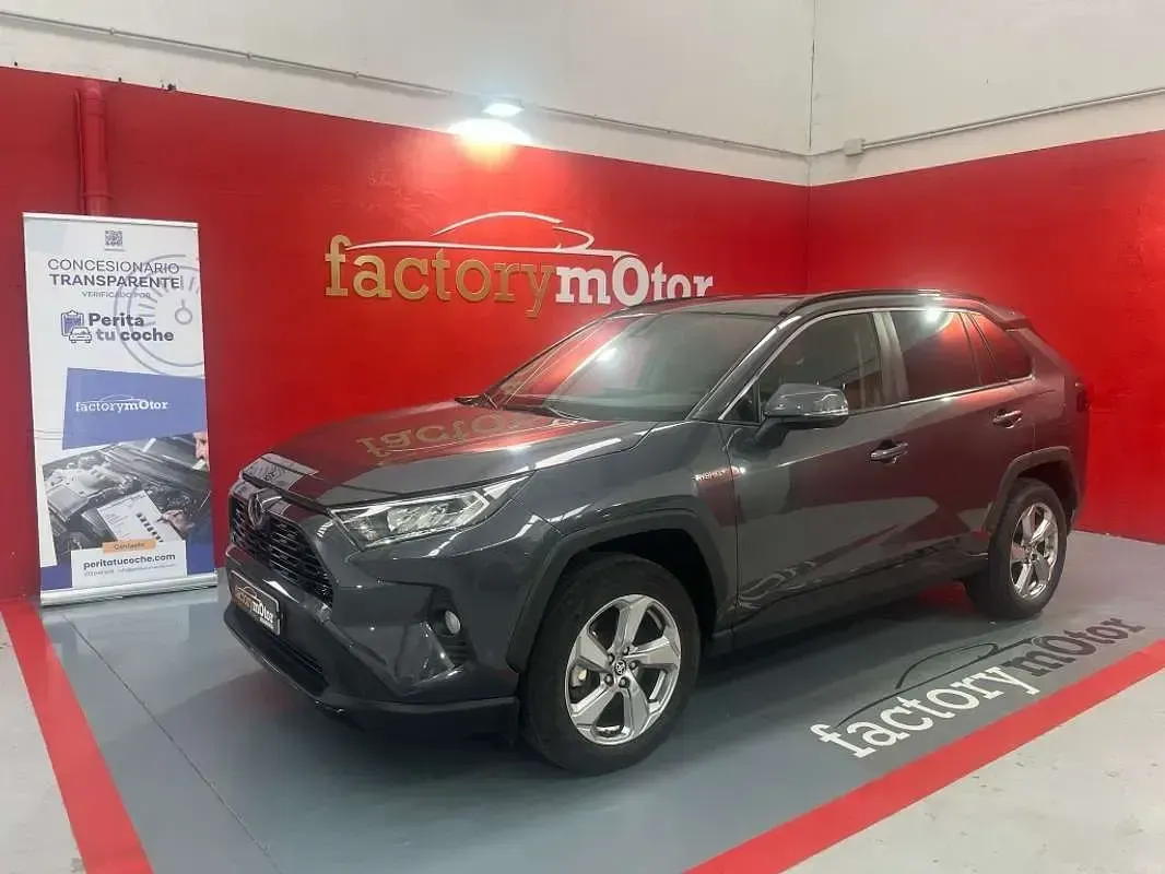 Usado Toyota RAV4 Hybrid Advance 222 CV (163 kW) 2021 Gris SUV