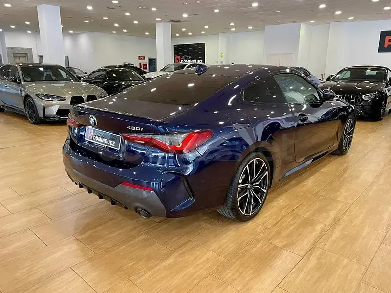 Usado BMW 430 245 CV (180 kW) 2021 Azul Coupe