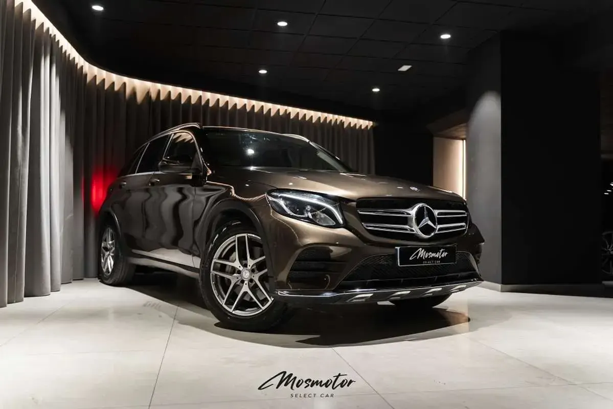 Usado Mercedes GLC220 170 CV (125 kW) 2016 Marrón SUV