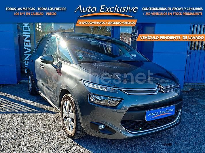 Gris / plata Usado 2015 Citroën C4 Picasso Intensive Monovolumen | 8690 € (Buen precio) - Imagen 1/4